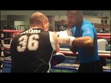 Badou Jack mittwork with Raffy Ramos mayweather boxing club EsNews Boxing