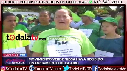 Movimiento Verde niega haya recibido financiamiento de la AIRD-CDN-Video