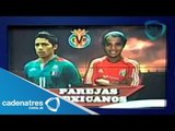 Duplas de futbolistas mexicanos en el balompié de Europa