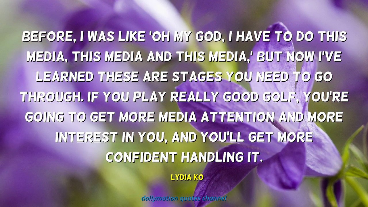 Lydia Ko Quotes