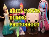 ARIEL FAINTS DURING PHOTOSHOOT ELSA ANNA ROCHELLE GOYLE LITTLE MERMAID DISNEY DREAMWORKS Toys Kids Video