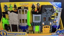 Batman Gotham City Center Police Station and Bank Toy Review with The Riddler and Catwoman