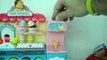 Peppa Pig Family going to a Play doh ice cream shop to eat delicious ice cream!!! Bananaki