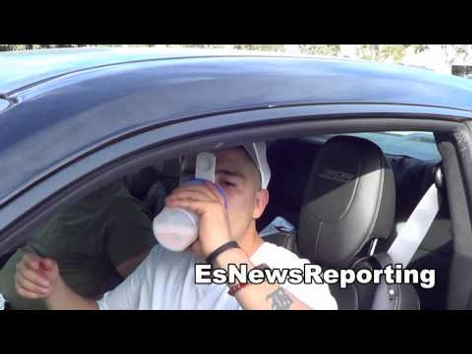 manny pacquiao vs brandon rios rios after workout heading to china EsNews Boxing