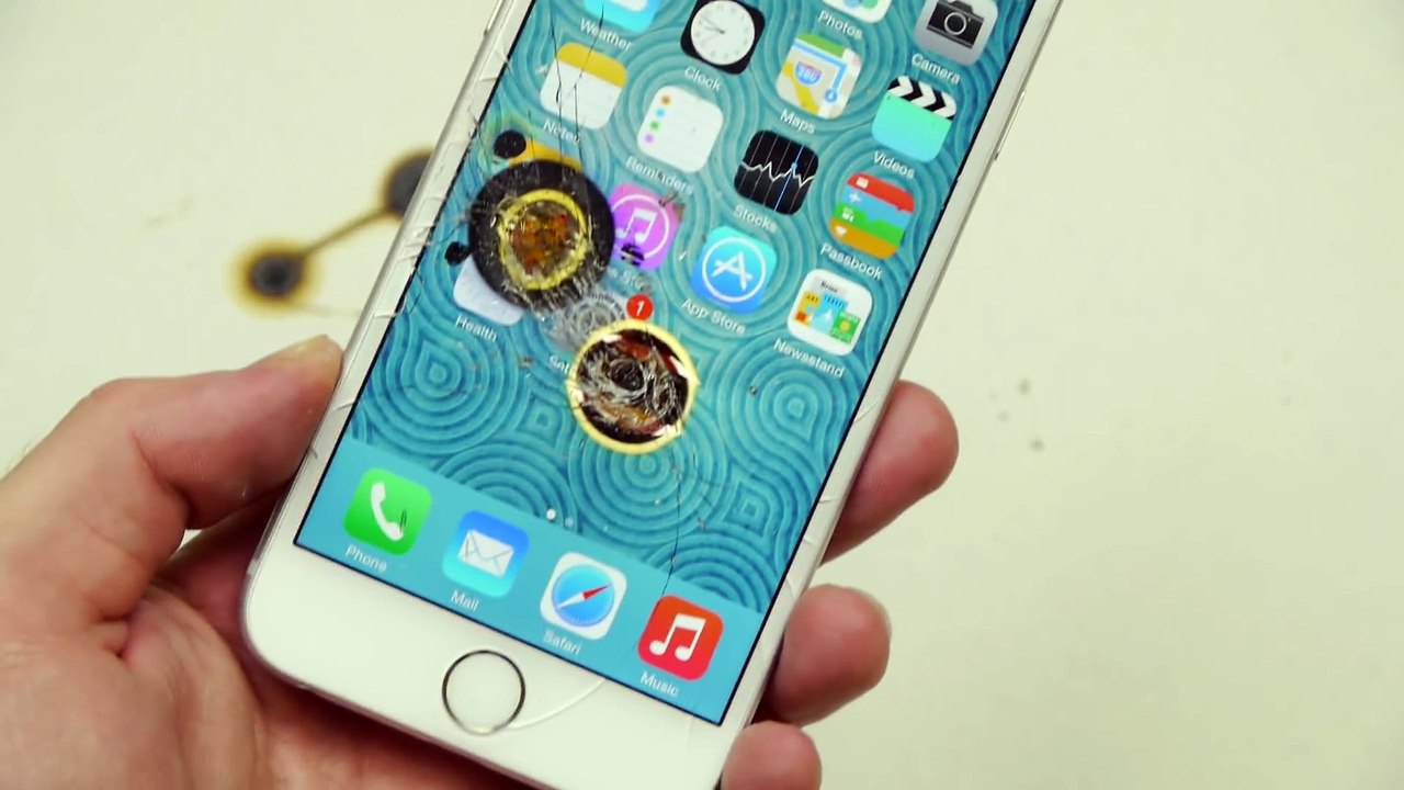 Red Hot Fireballs + iPhone 6 = Secret Portal!