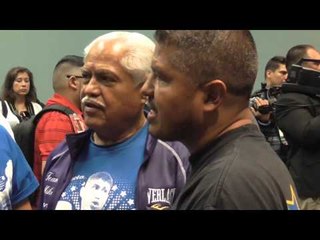 alex ariza robert garcia and bg g best corner ever worked with EsNews Boxing