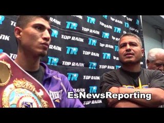 mikey garcia vs rocky martinez mikey and robert garcia after his win EsNews Boxing