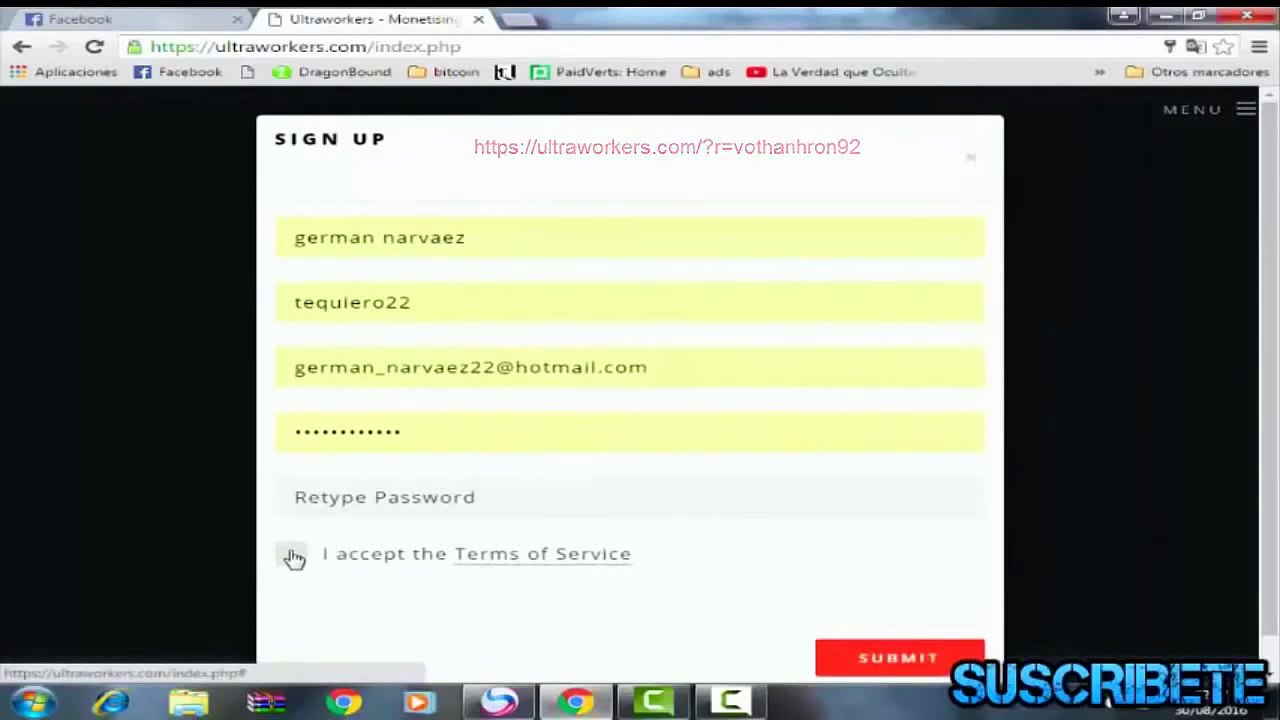 Earn free 10$ ~100$ day with ultraworkers ♥