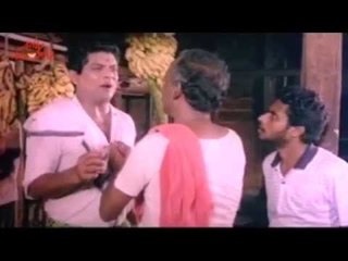 Jagathi Sreekumar's Comedy Scene From Tea Shop - "Sathyaprathinja" Malayalam Movie Scene