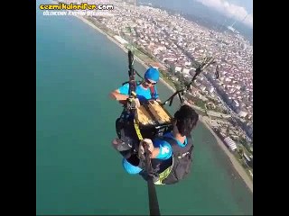 Havada Tavla Oynayan Çılgın Türkler