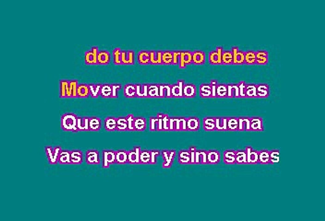 A Bailar - Floricienta (Karaoke)
