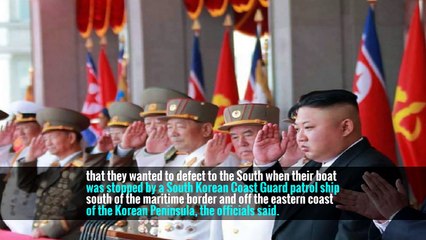 5 North Koreans Found in South’s Waters Appear to Be Defectors