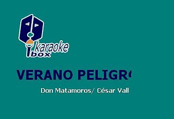 Alejandra Guzmán -  Verano peligroso (Karaoke)