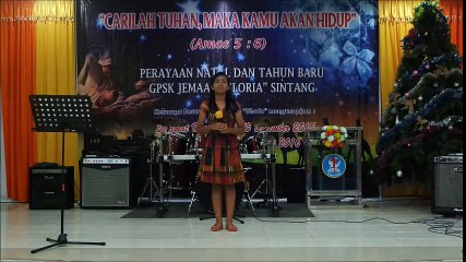 GPSK Gloria Sintang - Solo Vocal Natal - Solo 7 (2015)