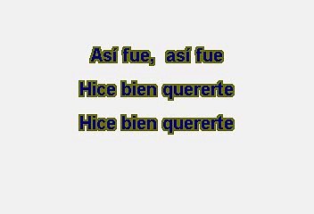 Ana Gabriel - Hice bien quererte (Karaoke)