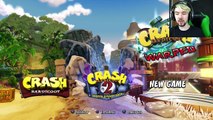 WELCOME TO MY CHILDHOOD | Crash Bandicoot Warped (N. Sane Trilogy) Part 1