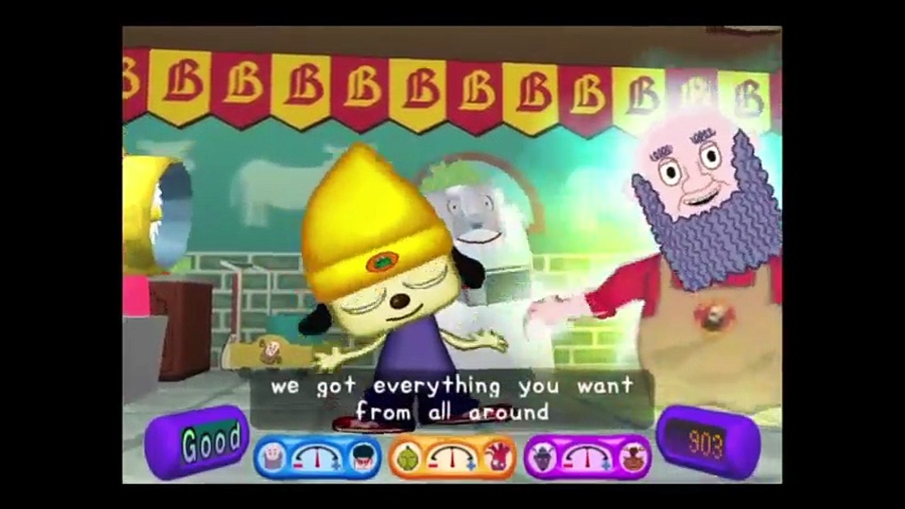 Parappa the rapper 2 Gameplay yellow hat (29)