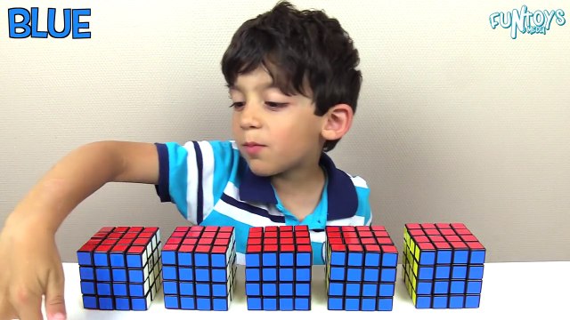 Learn Colors with Rubiks Cube for Children, Toddlers and Babies Fun Kids Educational Toys
