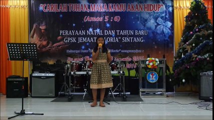 GPSK Gloria Sintang - Solo Vocal Natal - Solo 10 (2015)
