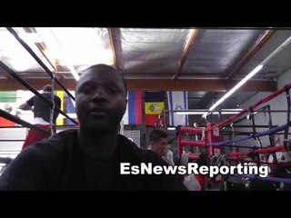 steve forbes rios was swinging baseball bats in sparring EsNews Boxing