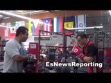 mexican russian gradovich  in camp looking sharp EsNews Boxing