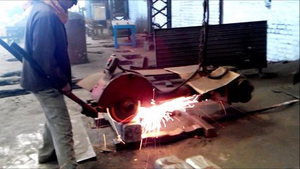 Grinding of Ingot at Star Wire India Ltd Ballabgarh Haryana India