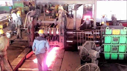 Hot Rolling Process at Star Wire India Ltd Ballabgarh Haryana India