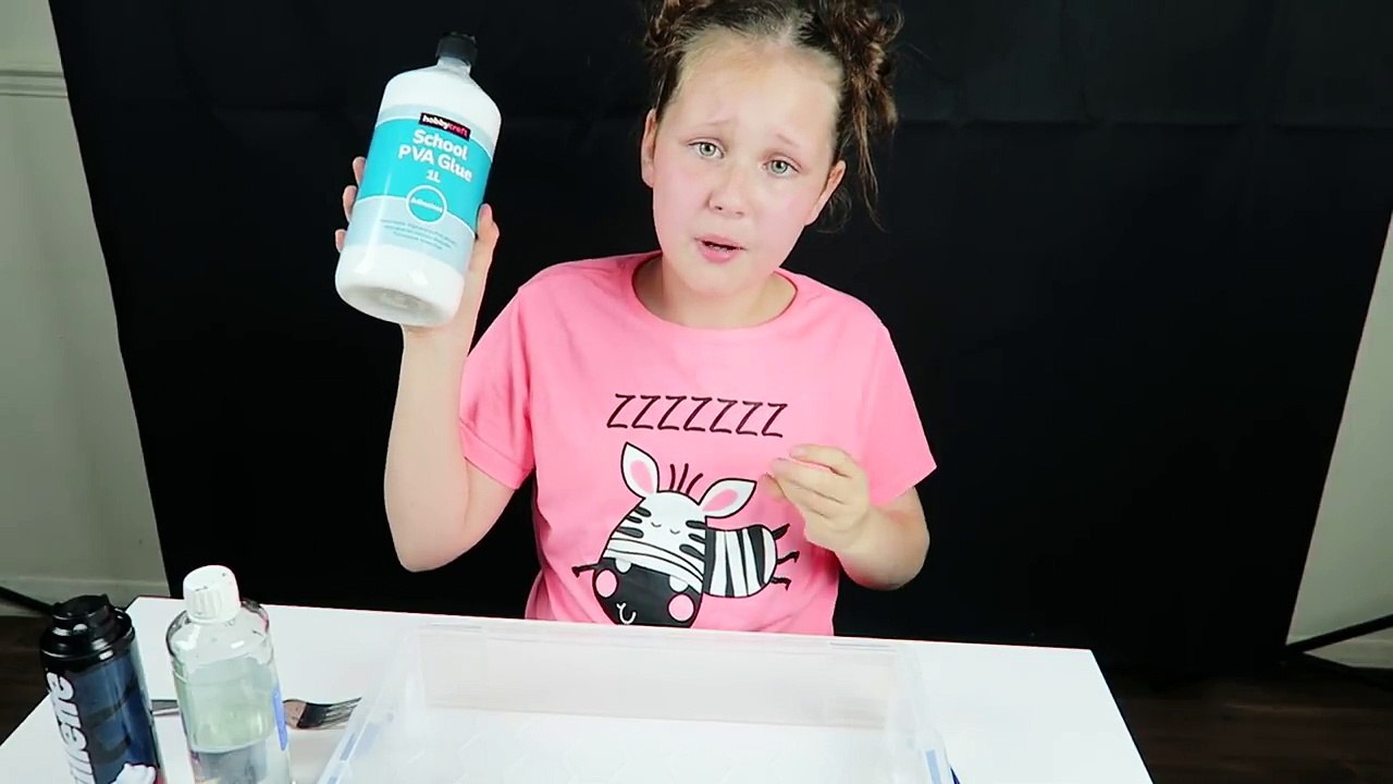 DO NOT MAKE FLUFFY SLIME AT 3AM!! OMG SO SCARY!!