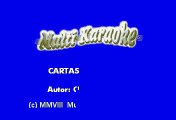 Cartas Marcadas - Lorenzo De Monteclaro (Karaoke)