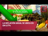 INEGI asegura que la inflación en México decreció