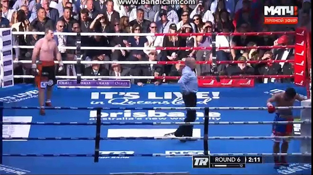 Manny Pacquiao Will Be Take K.O By Jeff Horn - Manny Pacquiao Vs. Jeff Horn - Roud 6 - 02.07.2017