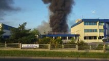 Çerkezköy Organize Sanayi Bölgesi'nde Fabrika Yangını