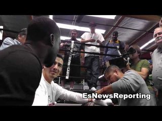 robert garcia reality show comedian kevin hart visits brandon rios EsNews Boxing