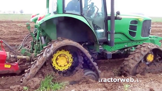 Potato harvesting in mud
