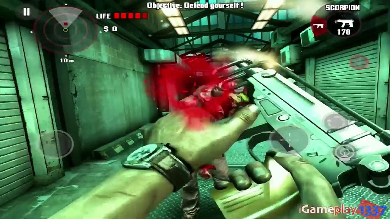 Прохождение Dead Trigger на iPhone / iPad / iPod / Android [Летс плей]