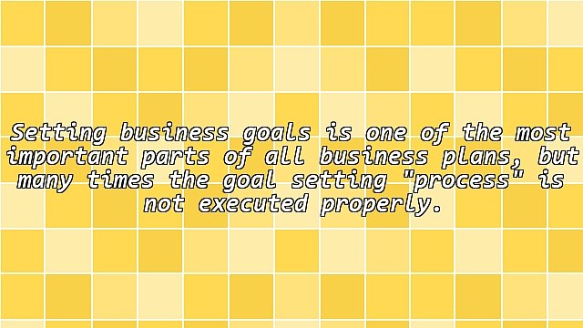 Business Goal Setting + Strategic Planning + Mindset Control = Success!