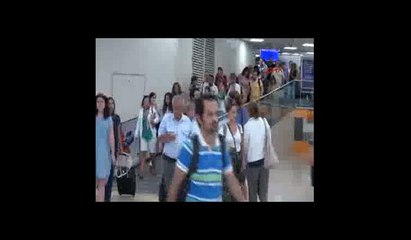 Atatürk Havalimanı'nda bagaj kavgası...Yer hizmetleri görevlisinin kaşı yarıldı