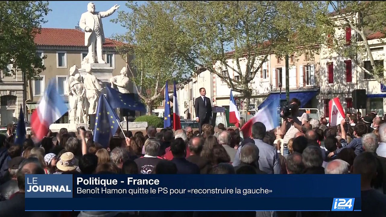 Politique-France: Benoît Hamon quitte le PS pour reconstruire la gauche