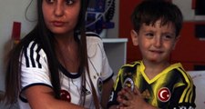Antrenmanda Fenerbahçe'yi İzleyen Küçük Taraftar, Tribünden Düştü