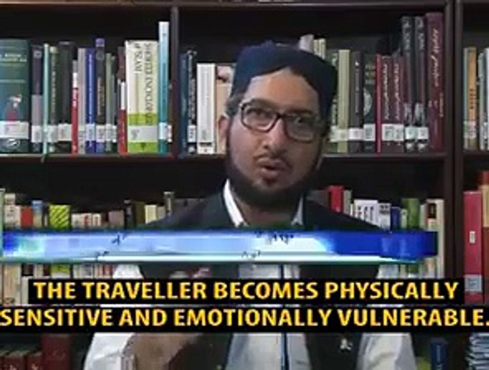 Sahibzada Sultan Ahmad Ali Sb speaking about, "Kind Teachings of Holy Prophet Muhammad (PBUH) about passengers"