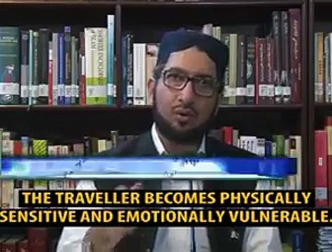 Sahibzada Sultan Ahmad Ali Sb speaking about, Kind Teachings of Holy Prophet Muhammad (PBUH) about passengers