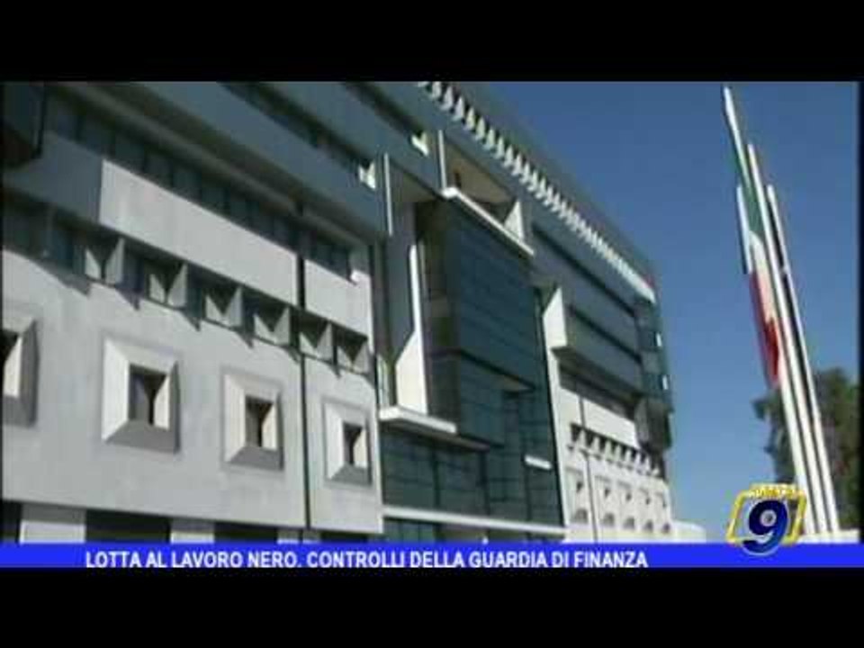 Lotta al lavoro nero, controlli della Guardia di Finanza