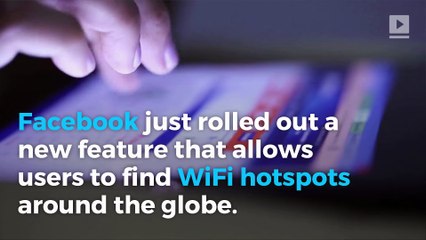 Facebook can now help you find WiFi wherever you are