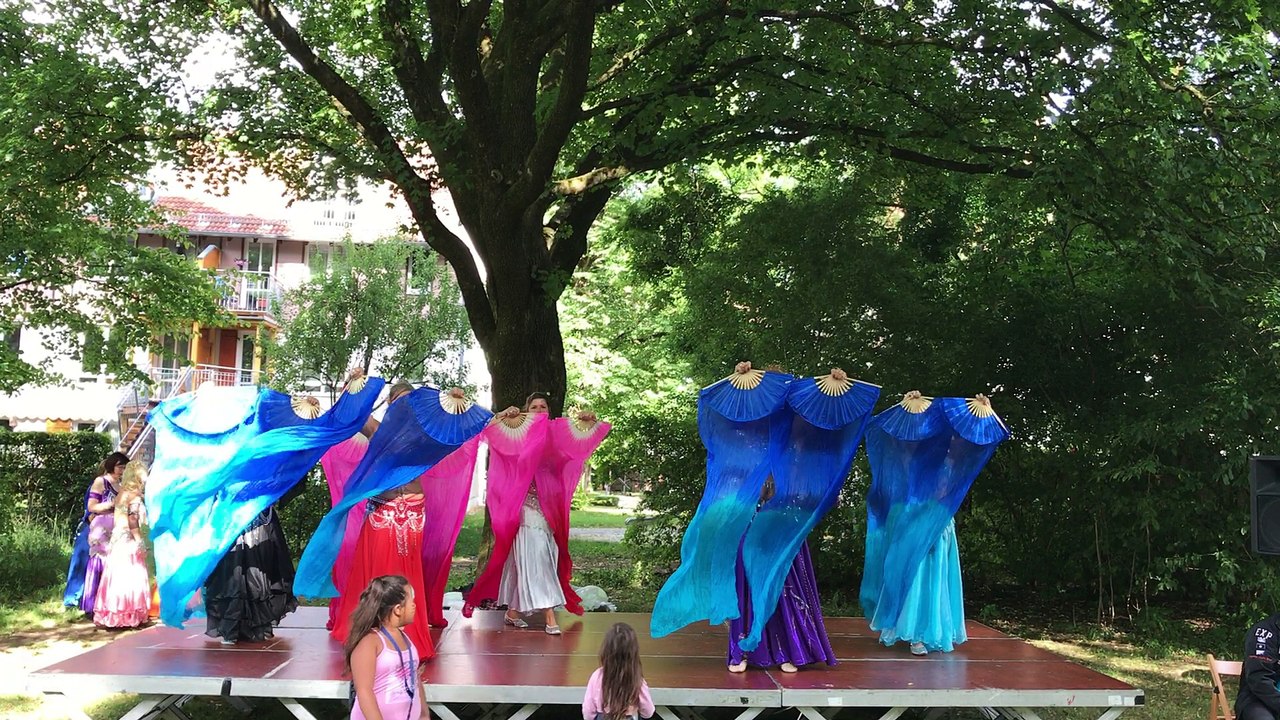 Maikäfer Sommerfest 2017 Bauchtanz Auftritt Teil 1