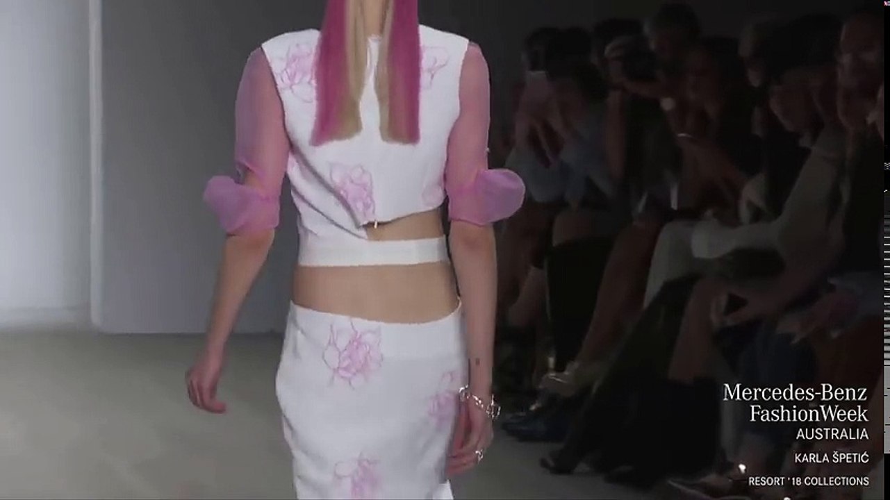 Karla Špetić Resort 2018 - Mercedes Benz Fashion Week Australia 2017 - runway show