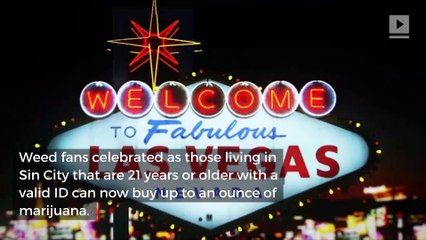 Nevada celebrates as recreational pot goes on sale