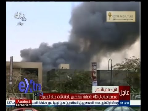 #غرفة_الأخبار | مصدر أمني : إصابة شخصين باختناقات جراء الحريق