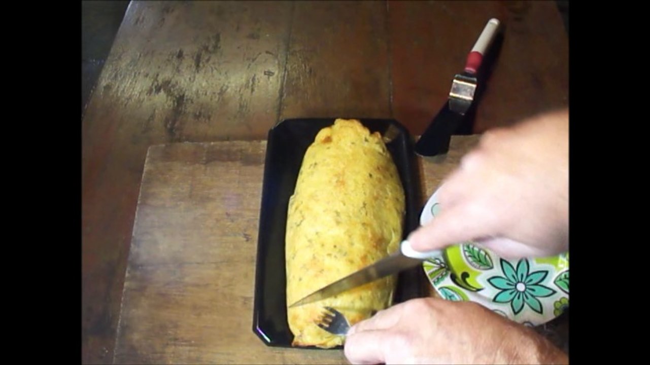 rocambole de batata crocante
