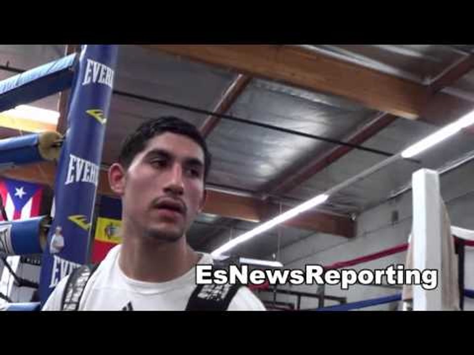 boxing prospects Oscar Godoy and Jonathan Garcia visit robert garcia boxing academy EsNews Boxing