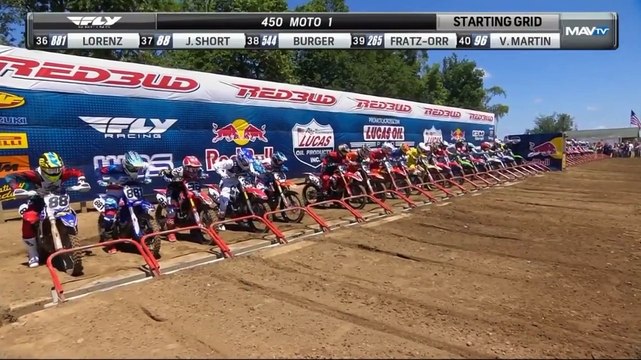 2017 Lucas Oil Pro Motocross - Rd6 RedBud 450 Moto 1